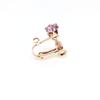 Chapado en Cobre con Oro Real de 14K, Broches de Tornillo para Oreja que Conservan el Color con Incrustaciones de Circonita, Aretes Hechos a Mano para Bricolaje de 6mm, Estilo Chino, Estilo Étnico
