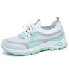 Sapatos Femininos Cruzados Temu para Primavera e Outono Novos, Tênis Esportivos, Sapatos de Malha Fly-Knit, Sapatos Casuais Leves de Boca Rasa, Sapatos Individuais Versáteis Confortáveis