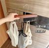 Perchero de madera multifuncional para ropa interior, chaleco, corbata, gancho, dormitorio, tienda de ropa, tendedero de madera maciza, venta al por mayor