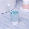 Vaso para Cepillo de Dientes, Color Liso Nórdico, Elegante, Sencillo, Vaso Creativo para Cepillarse los Dientes, Vaso para Enjuague Bucal, Vaso para Beber, Vaso Bicolor, Vaso de Pareja