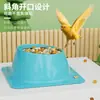 Tigela de Alimentação Instantânea para Hamster e Pássaro Papagaio, Tigela de Alimentação Anti-Derramamento para Ouriço, Especial para Hamsters Pequenos