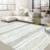 Tapete de sala de estar estilo marroquino, tapete de mesa de centro resistente a manchas, tapete de chão para quarto, antiderrapante, resistente ao desgaste, lavável, tapete decorativo transfronteiriço