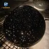 Banqueta de concreto translúcido em forma de ovo Banqueta luminosa de celebridade da internet em ponto turístico Ornamento de paisagem de cimento translúcido com céu estrelado ao ar livre