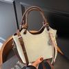 Bolsas de Mano de Estilo Extranjero para Mujer Primavera y Verano 2025 Nuevo Bolso de Hombro Casual Simple de Gran Capacidad Bolso de Hombro para Viaje