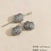 Prata Três Cores Oca Dupla Felicidade Alienígena Fio de Contas Pequeno para Vaso String Colar DIY Feito à Mão Contas Espaçadoras Acessório de Joia Materiais