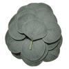Folhas de Eucalipto Artificiais Transfronteiriças, Folhas de Maçã de Peça Única, Folhas de Eucalipto, Trepadeiras para Decoração de Paisagismo, Acessórios de Flores Artificiais