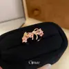 Anillo de flor de circonita estilo chica dulce coreana con lazo, anillo para el dedo índice estilo princesa de lujo ligero, joyería de diseño nicho para mujer