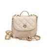 Bolso Bandolera Mini Acolchado con Cadena de Moda para Mujer 2026 Nueva Moda Bolso para Labiales Pequeño Exquisito Versátil