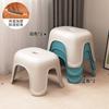 Taburete pequeño Hogar Plástico Engrosado Sala de estar Mesa de centro Banco Silla Baño para niños Baño Cambiador de zapatos Producto nuevo