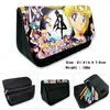Estuche para Lápices Gato Luna Sailor Moon Estuche para Lápices Gran Capacidad Lona Doble Capa Estuche para Lápices Billetera de Estudiante