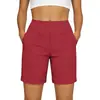 Nuevos shorts de bolsillo para mujer de estilo europeo y americano, de algodón y lino para verano, holgados y casuales, versátiles para usar en casa, adelgazantes y de corte recto