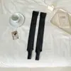 Calcetines Blancos sin Pies para Mujer, Estilo Ballet, Estilo Coreano de Nicho, Calcetines Finos para Pantorrilla para Primavera y Otoño, Calentadores de Piernas para Aire Acondicionado, Calcetines Flojos de Yoga