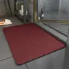 Alfombrilla de baño de tierra de diatomeas, alfombrilla acolchada, secado rápido, para baño, hogar, absorbente de agua, alfombrilla antideslizante para inodoro, alfombra, alfombrilla de puerta