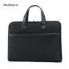 Atacado do Fabricante Maleta de Conferência de Negócios Portátil para Homens e Mulheres com Logo Padrão Impresso A4 Logo Bolsa Grande Capacidade para Documentos