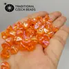 Importado de Chequia Preciosa 6x8mm Versátil Pequeño Loto Cuerno de Niebla Cuentas Hecho a Mano DIY Material para Collar Pulsera de Cuentas