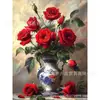 Pintura de Diamantes DIY Flor Pintada a Mano Girasol Diamantes Redondos Diamantes Completos Venta Caliente Transfronteriza Pintura Decorativa de Interior Fabricante Mayorista