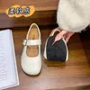 Zapatos Mary Jane estilo francés para mujer, nuevo modelo otoño 2026, combinados con faldas, zapatos bajos de piel, zapatos retro de estilo chino nuevo con punta redonda para mujer