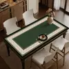 Jogo Americano de Mesa de Jantar Estilo Retrô, Jogo Americano de Mesa de Centro de Luxo Leve Francês de Alta Qualidade, Impermeável Sem Lavagem, À Prova de Óleo, Resistente ao Calor Protetor de Mesa