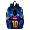 Messi Messi's Nueva Mochila Escolar para Niños Personalizable DIY Mochila para Estudiantes Niños y Niñas Mochila de Jardín de Infancia
