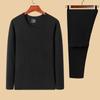 Roupa Íntima Térmica De Rong Masculina Forrada com Lã Espessa Inverno Outono Roupas e Calças Leggings Terno de Calças de Manga Comprida Cabelo Transfronteiriço