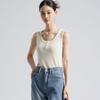 Camisola Feminina 2026 Roupa Externa 100% Lã Merino Superfina Cor Sólida Top Emagrecedor Estilo Coreano Tendência Menina