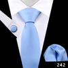 Corbata de Negocios para Hombre Pañuelo de Bolsillo Traje Vestido Banquete Camisa Rojo Negro Polo Lunares Cuadros Corbata de 8cm