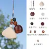 Pacote de Materiais para Pingente de Casca de Fruta Natural Sementes de Bodhi Duobao Cordão para Celular Conjunto de Pingentes de Casca de Fruta Artesanais Fornecimento em Atacado