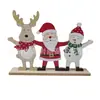 Nuevos Diseños Adornos Navideños de Madera MDF al por Mayor Suministros para Decoración del Hogar