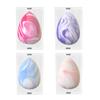 Huevo de Belleza Bicolor de Color Mixto Huevo de Maquillaje Multicolor Borla para Polvo de Doble Uso Seco y Húmedo Huevo de Maquillaje Super Suave sin Látex