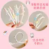 Diadema para Niñas con Tema del Océano y Dientes, Diadema de Sirena para Niños, Antideslizante, Amigable con el Cabello, Pinza para el Cabello para Lavarse la Cara