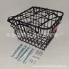 Canasta Trasera para Bicicleta Canasta para Bicicleta de Montaña Reflector Canasta Portaequipajes Trasero Almacenamiento Alforja Escolar Ampliada para Bicicleta con Cubierta
