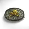 Comercio Exterior Estilo Vaquero Occidental Retro Hebilla Lisa Hebilla de Cinturón Accesorios para Cinturón Placa Hebilla Fabricante Venta Directa Mayorista