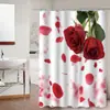 Cortina de Ducha Amazon Nueva Decoración de Baño Transfronteriza Tela Estilo Europeo Nuevo Poliéster Estampado Cortina Divisoria Cortina de Ducha Zhejiang