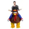 Disfraz inflable de dinosaurio personalizable traje de tiburón alienígena Halloween disfraz divertido para actuación decoración de fiesta