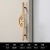 Manija de Puerta de Armario Estilo Francés Ventana de Exhibición Puerta de Dormitorio Manija Larga Mesita de Noche Moderna Colgador de Puerta Doble Simple