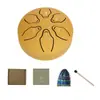 Fábrica de Origen Tambor Etéreo de 3 Pulgadas y 6 Tonos Venta al por Mayor Tambor de Lengua de Acero Tambor de Hierro Tambor de Lluvia Instrumento Musical de Regalo Tambor Etéreo Mini Transfronterizo