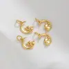 Color Fuerte que se Conserva Arena Dorada Cabeza de Dragón de Dibujos Animados Cuentas Espaciadoras Hebilla de Seguridad Personaje de Bendición Colgante del Año del Dragón Accesorios de Joyería Hechos a Mano para Bricolaje