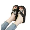 Pantuflas de Verano Cómodas y Elegantes para Mujer con un Toque de Lujo, Nuevo Modelo 2026, Adecuadas para Usar al Aire Libre, de Suela Gruesa y Versátiles