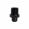 Conector rápido de plástico para irrigação por aspersão 1/4 polegada acessórios de purificador de água equipamento sistema de aspersão chuveiro de chuva conector rápido