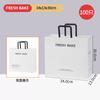 Bolsa de Embalaje para Postre Horneado, Caja para Pastel, Bolsa de Embalaje Aislante, Bolsa para Pan Tostado, Bolsa de Papel Kraft, Bolsa Tote para Llevar