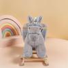 Caballo mecedor de peluche para niños Trojan con base de madera, música relajante, mecedora, mecedora para bebés transfronteriza