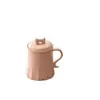 Taza Estilo Crema con Filtro Taza de Oficina de Aspecto Elegante Taza de Agua para el Hogar Taza de Té Taza Personal para Mujer