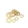 Arandela Plana GB97 Arandela Plana Espesor Amarillo Espaciador Redondo Tornillo Metálico M2 M4-M22
