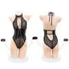 Lencería Sexy de Nuevo Estilo para Mujer, Body Sexy Transparente con Cadena, Uniforme Seductivo de Pasión, Conjunto de Pijama para Discotecas