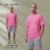 Camiseta de Algodón Puro de Manga Corta de Tonos Tierra de 275g con Logotipo Personalizado, Color Puro, Empaque Personalizado, Impresión desde Procesamiento de Imágenes, Personalización