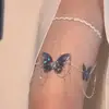 Cadena para Pierna de Encaje con Borlas de Mariposa Super Hada con un Diseño Único, Estilo Dulce y Fresco para Chicas Calientes, Cadena para Pierna Estilo Bosque Pura y Deseable para Mujeres