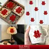 Accesorios de Decoración para Habitación de Boda, Pegatinas Especiales de Boda con el Personaje "" para Toda la Casa, Pegatinas para Ventana y Puerta de Compromiso con el Personaje ""