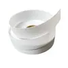 Forro para Cola de Caballo de 3 cm Forro Dobladillo Enrollado de 3.5 cm Forro de Espina de Pescado Plantilla de Ropa de Fieltro Aguja Consumibles Accesorios para Ropa