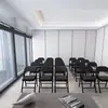 Silla de Comedor Plegable para el Hogar, Silla de Oficina Cómoda y Sencilla, Silla con Respaldo, Silla Plegable Portátil para Conferencias, Silla para Entrenamiento, Silla Plegable