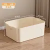 Caixa Organizadora para Uso Doméstico, Caixa Organizadora de Grande Capacidade sob o Guarda-Roupa ou Mesa no Quarto, Organizador Plástico Espessado e Conveniente para Armazenamento sob a Cama